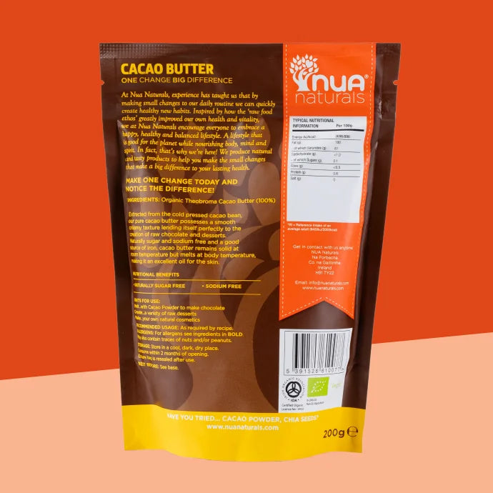 Nua Cacao Butter 200g