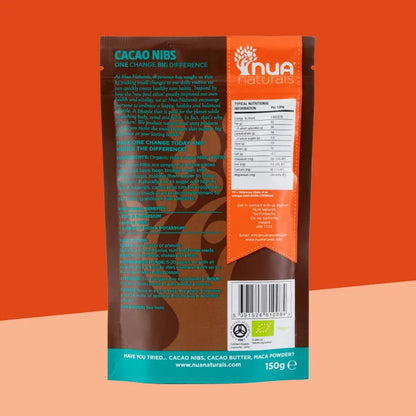 Nua Organic Cacao Nibs 150gm