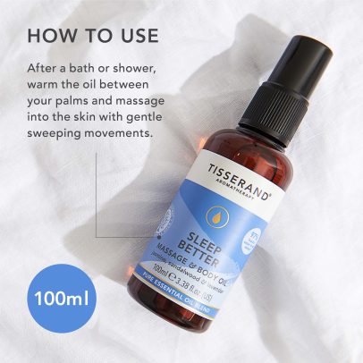 Tisserand Sleep Better Massage Oil (100ml)