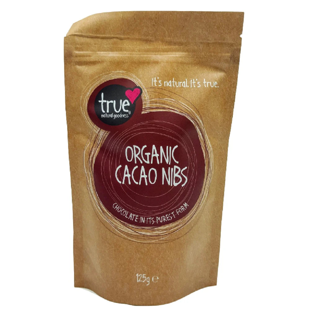True Organic Cacao Nibs 125gm