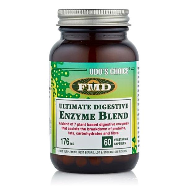 Udos Choice Digestive Enzymes 60 Capsules