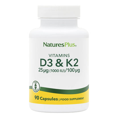 Vitamin D3 1000 IU K2 100 MCG 90 Capsules