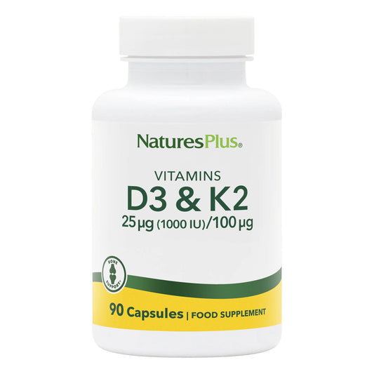 Vitamin D3 1000 IU K2 100 MCG 90 Capsules