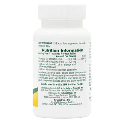 Vitamin C 1000 MG 60 Tablets