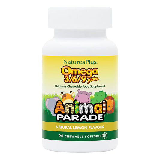 Nature's Plus Animal Parade Omega 3/6/9 Junior Softgel 90