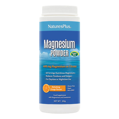 Nature's Plus Orange Magnesium Powder 504 Grams