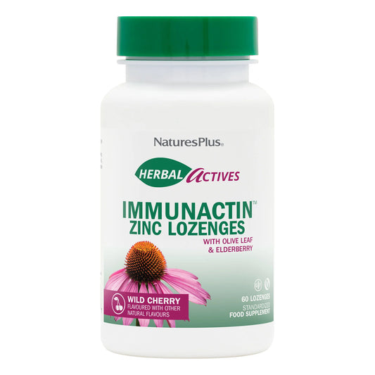 Nature's Plus Herbal Actives ImmunActin® Zinc Lozenges