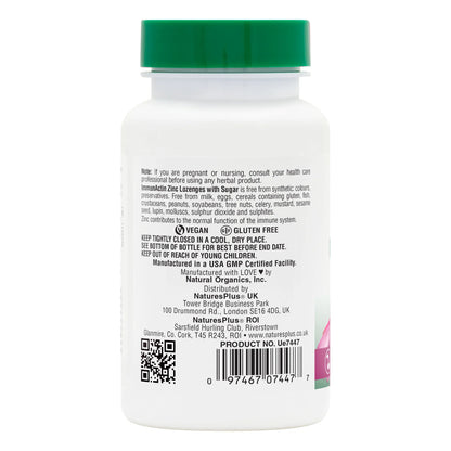 Nature's Plus Herbal Actives ImmunActin® Zinc Lozenges