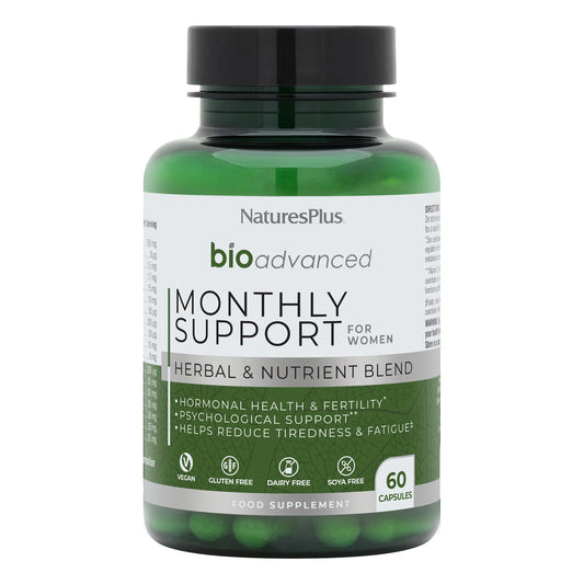 Nature's Plus BioAdvanced Monthly Support 60 Capsules