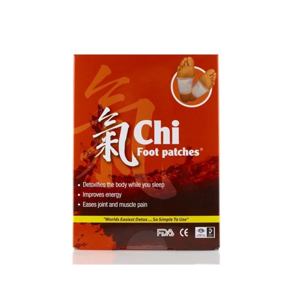Natural Life Chi Detox Foot Patches 10 pack