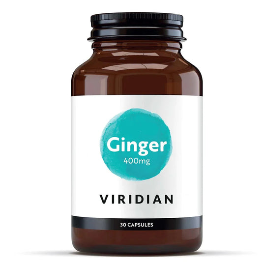 Viridian Ginger 400mg 30Capsules