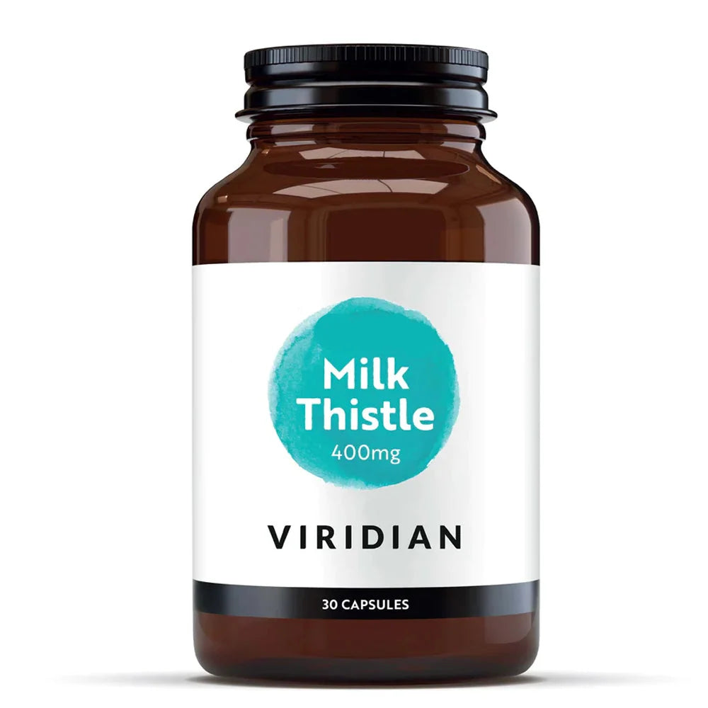 Viridian Milk Thistle 400mg 30Capsules