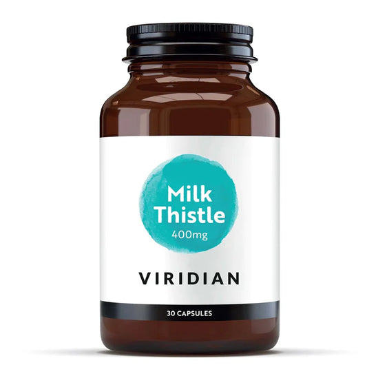 Viridian Milk Thistle 400mg 30Capsules