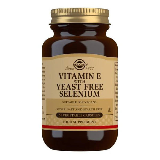 Solgar Vitamin E YF Selenium 50caps