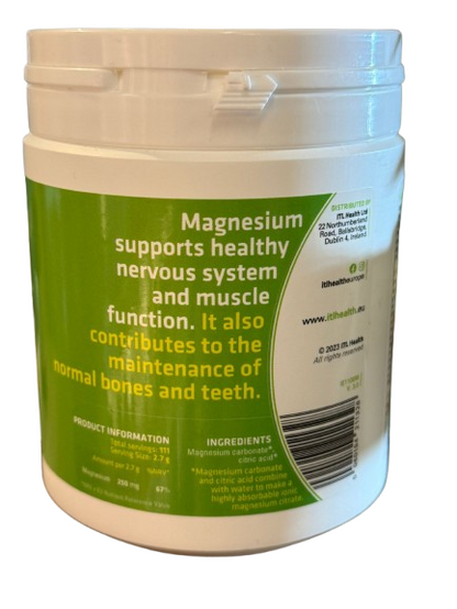 ITL Mag365 Magnesium Citrate -Unflavoured 300g