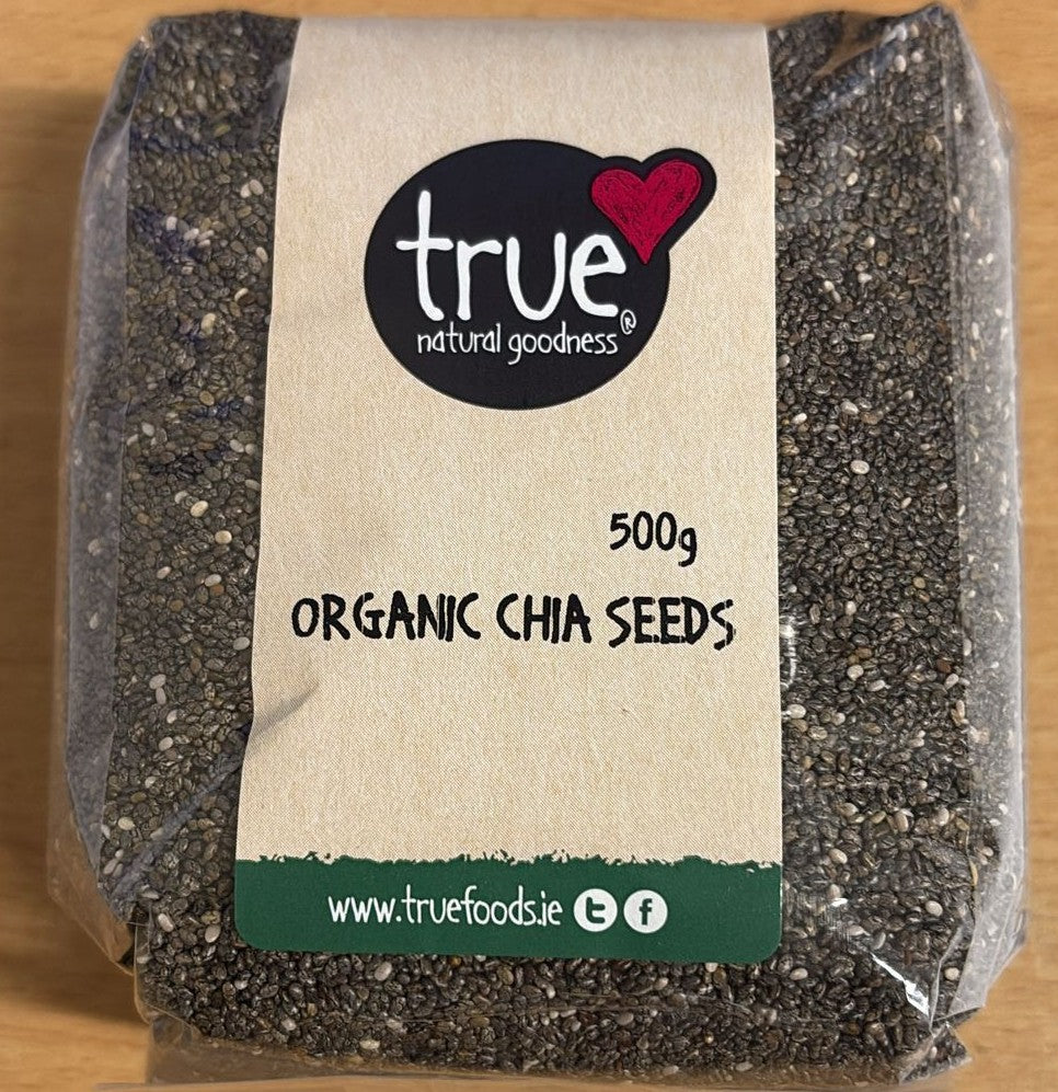 True Organic Chia Seeds 500gm