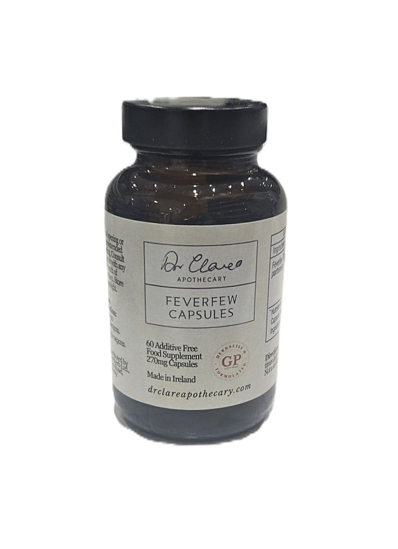 Dr Clare Feverfew Capsules (60 Capsules)