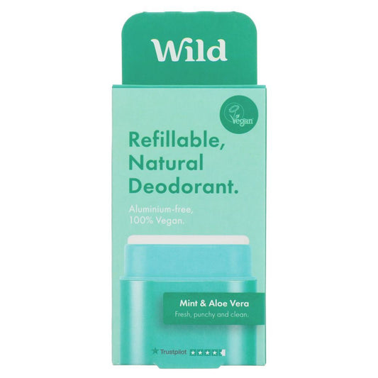 Wild Refillable Deodorant Mint & Aloe Vera