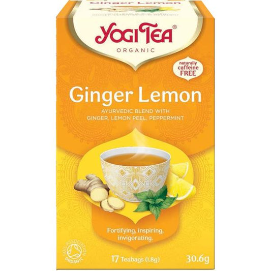 YogiTea Ginger Lemon (17teabags)