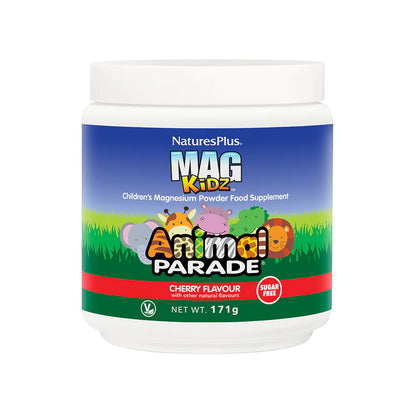Nature's Plus Animal Parade® Sugar-Free MagKidz Magnesium Powder 171g