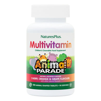 Nature's Plus Animal Parade® Multivitamin Children's Chewables - Assorted 180 pcs