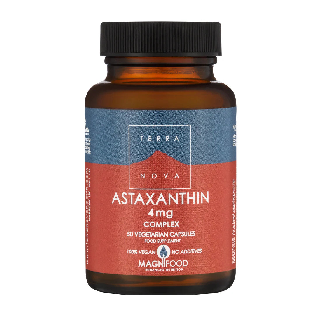 Terranova Astaxanthin 4mg Complex 50 Capsules