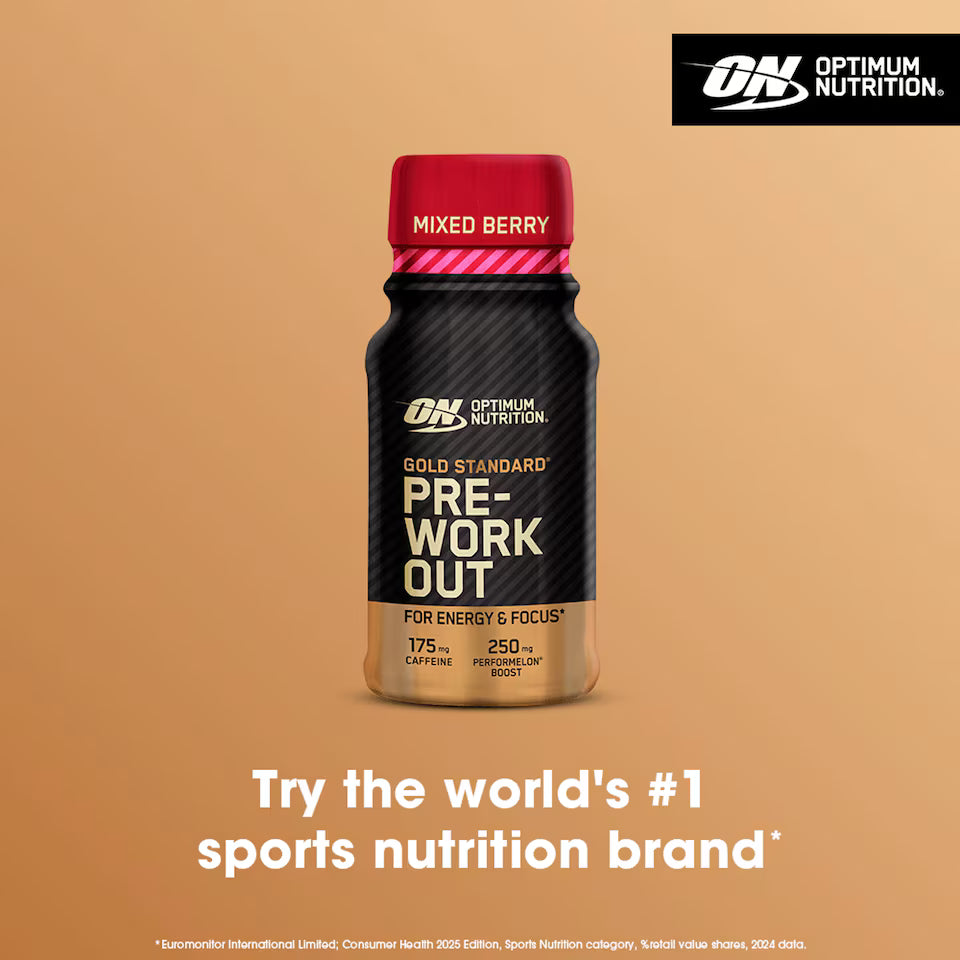 Optimum Nutrition Gold Standard Pre Workout SHOT MIXED BERRY 60ml