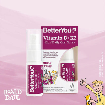 Better You Kids Vitamin D + K2 Oral Spray (15ml)