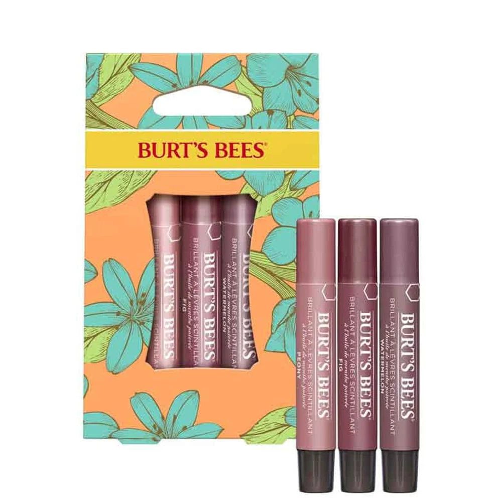 Burts Bees Petal Kisses Trio Pack