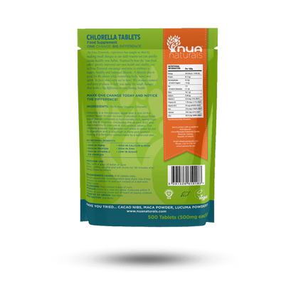 Nua Natural Chlorella Tablets