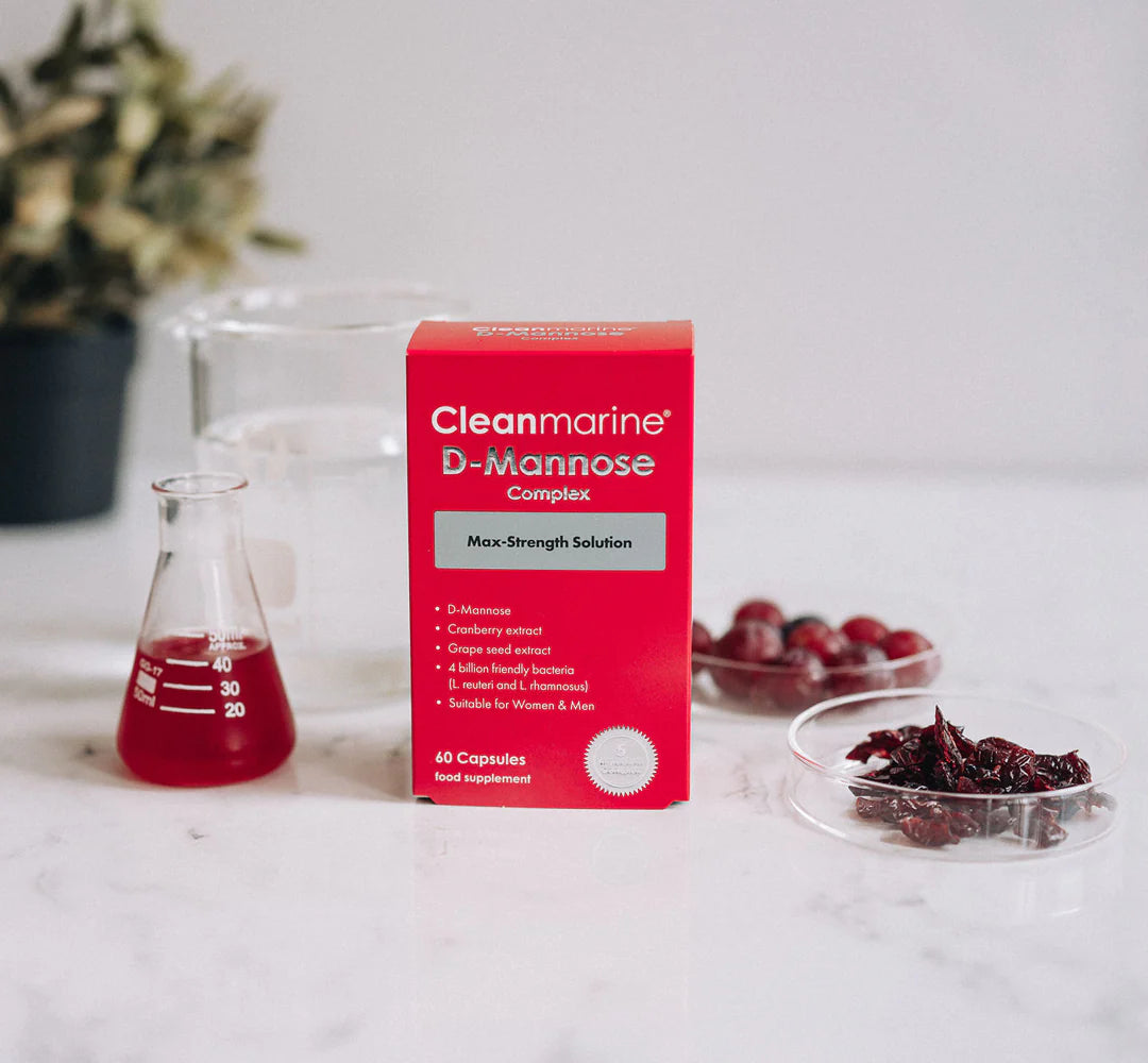 Cleanmarine D-Mannose 60 Capsules
