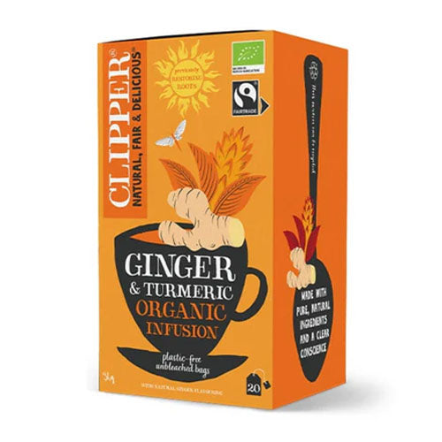Clipper Organic Ginger & Turmeric 20 Tea Bags