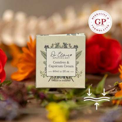Dr Clare Comfrey Capsicum Cream 60g