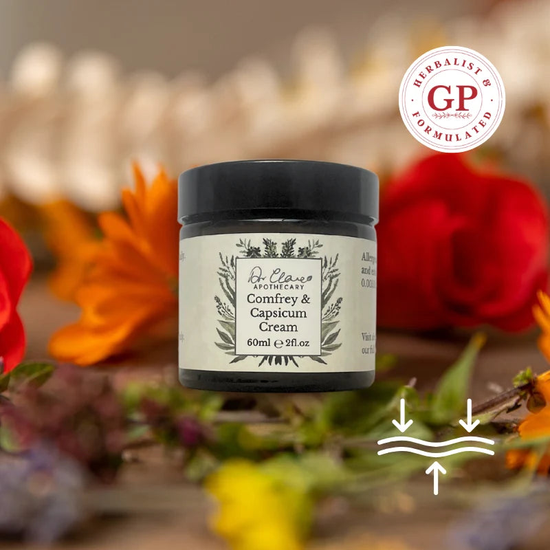 Dr Clare Comfrey Capsicum Cream 60g