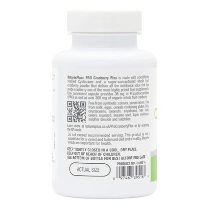 Nature's Plus PRO Cranberry Plus 60 Capsules