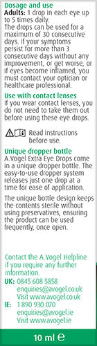 A.Vogel Eye Drops Extra 10ml