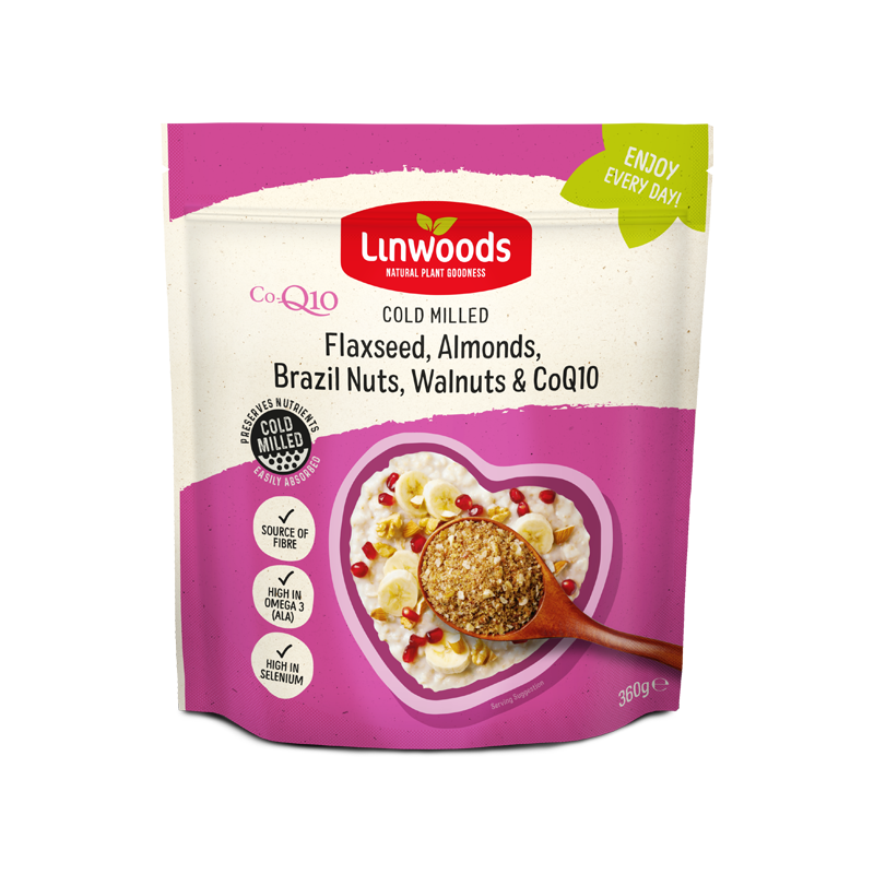 Linwoods Flax Almond CoQ10 Powder