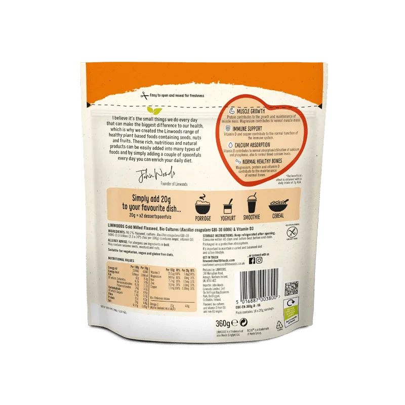 Linwoods Flax Bio Culture Powder