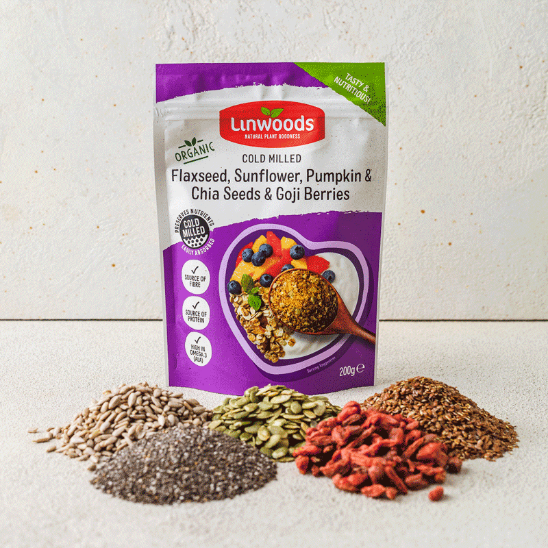 Linwoods Flax Sunflower Goji Berries Powder