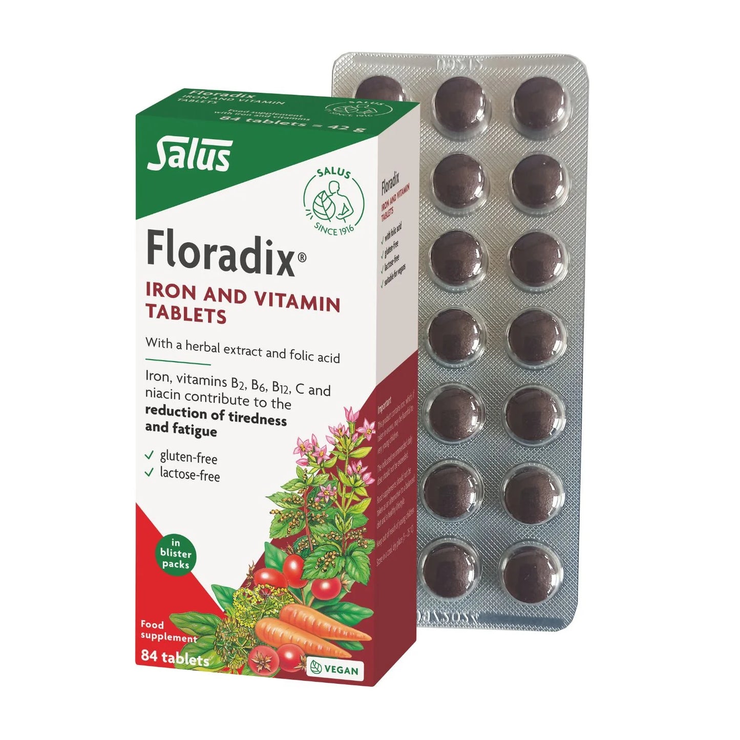 Salus Floradix Tablets (84tbs)