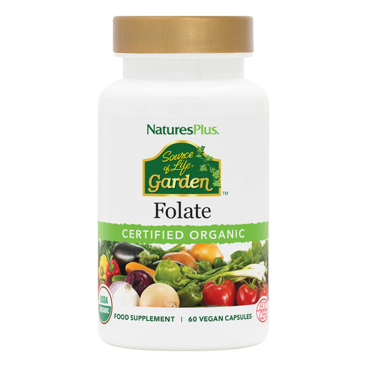 Nature's Plus Source of Life® Garden Folate Capsules