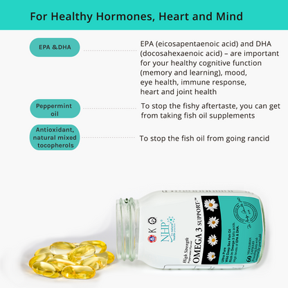 NHP Omega 3 Support (60cps)