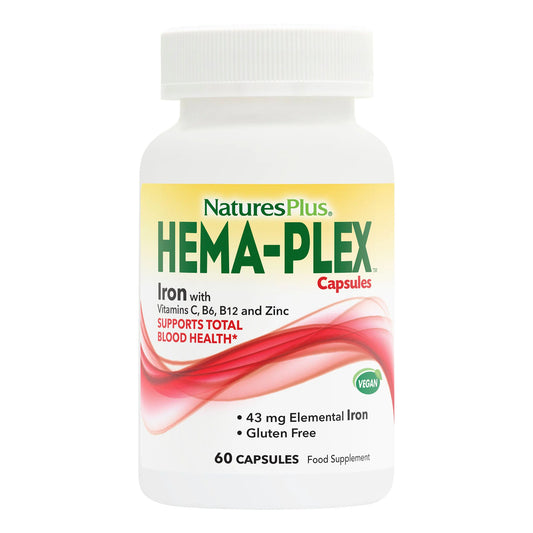 Nature's Plus HEMA-PLEX® Iron Capsules