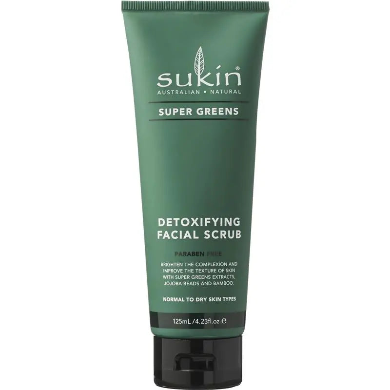 Sukin Super Greens Facial Scrub 125ml