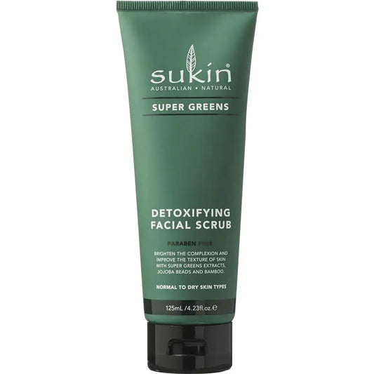 Sukin Super Greens Facial Scrub 125ml