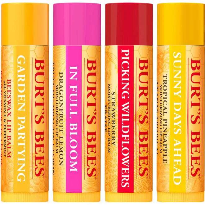 Burts Bees In Full Bloom Four Pack
