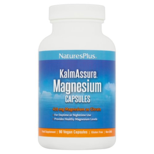 Nature's Plus KalmAssure Magnesium 90 Capsules