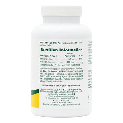 Nature's Plus Kelp Tablets