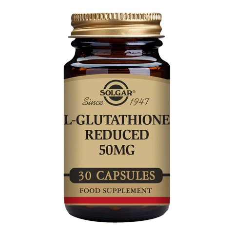 Solgar L-Glutathione (Reduced) 50 mg 30 Capsules