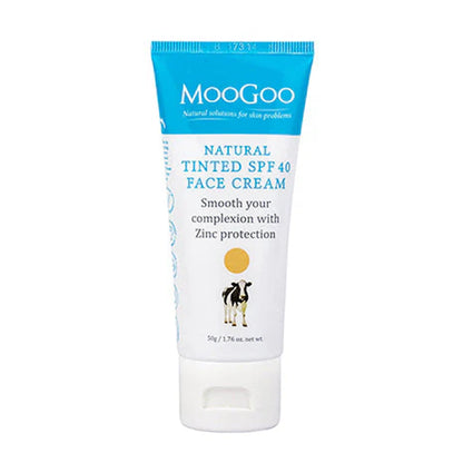 Moogoo Tinted SPF40 Face Cream 50g